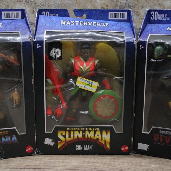 MATTEL MASTERS OF THE UNIVERSE MASTERVERSE Bundle Of 5 Action Figures New - Picture 3 of 11